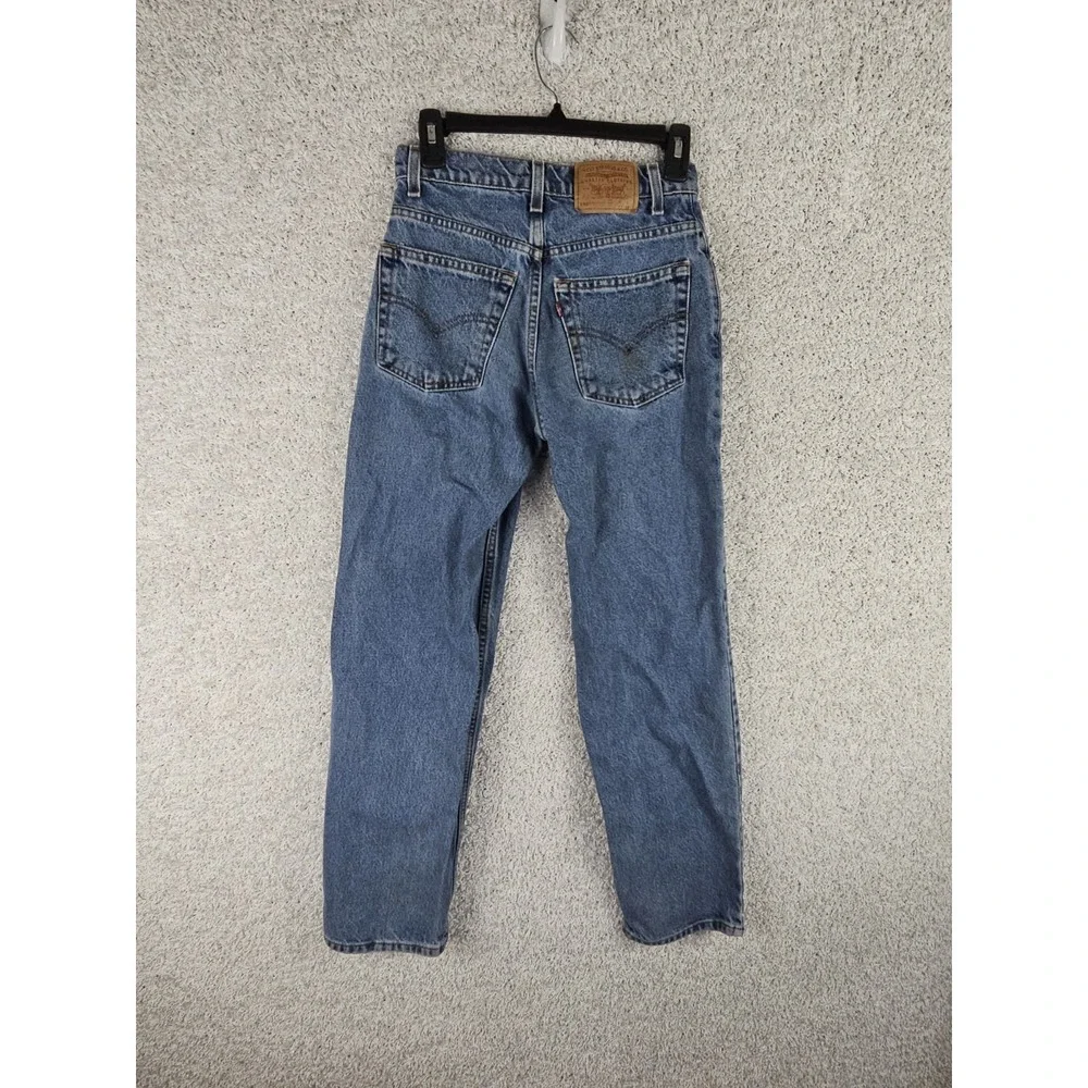 Vintage Levis 550 Student‎ Fit Jeans Red Tab Mens 27x30 (28.5) Relaxed Fit 90s